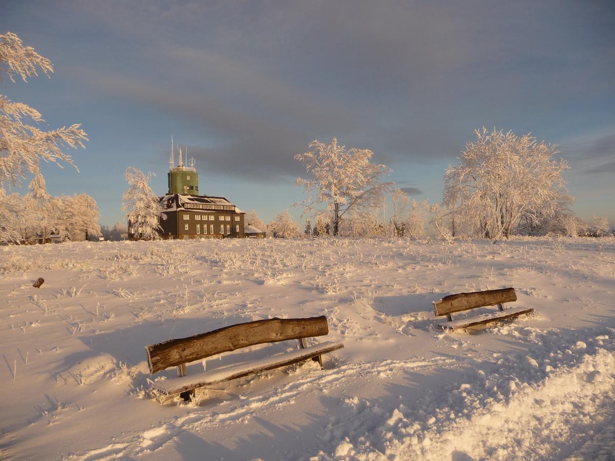 Berghotel Hoher Knochen Winterberg Exterior foto